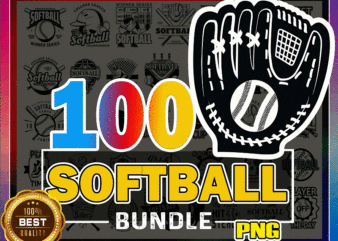 https://svgpackages.com 100 Designs Softball SVG Bundle, Softball svg, Softball svg design, Softbal svg vector, softball svg lover, Digital Download 1010203700