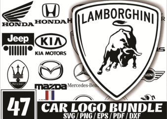 https://svgpackages.com Bundle Car Logo svg big, Car Logo png, Car Decal svg png, Auto Sticker logo, Car Sticker logo images for Cricut Silhouette, Instant download 1012848085