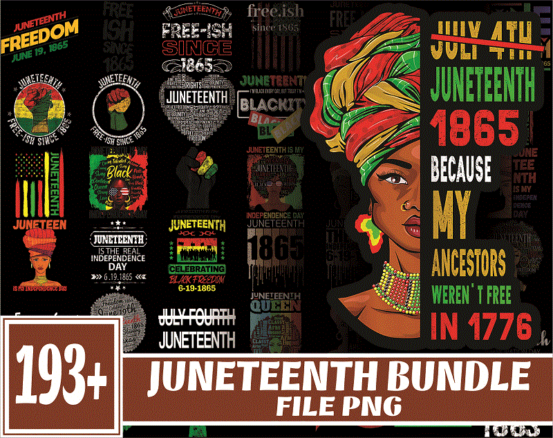 Bundle 200+ Juneteenth PNG, Juneteenth Black Americans 1865 png, Black History png, Black Flag Pride Png, Freedom Justice, Digital Download 1022400463