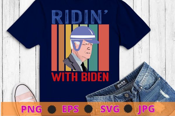 Joe biden falling with biden funny ridin with biden t-shirt design svg, funny biden shirt design, joe biden falling vector, biden falls off, ridin’ with biden shirt, usa flag,