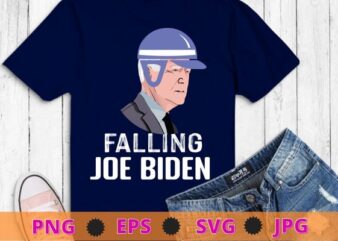 Joe Biden Falling With Biden Funny Ridin With Biden T-Shirt design svg,