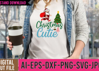 Christmas Cutie Tshirt Design ,Christmas Cutie SVG Cut File , christmas tshirt design, christmas shirt designs, merry christmas tshirt design, christmas t shirt design, christmas tshirt design for family, christmas