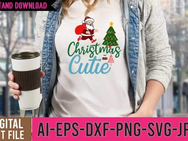 Christmas cutie tshirt design ,christmas cutie svg cut file , christmas tshirt design, christmas shirt designs, merry christmas tshirt design, christmas t shirt design, christmas tshirt design for family, christmas