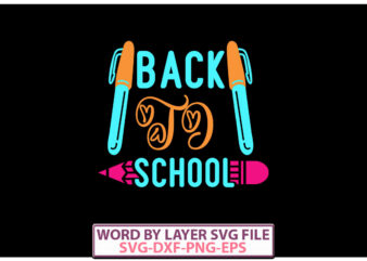 back to school vector t-shirt design