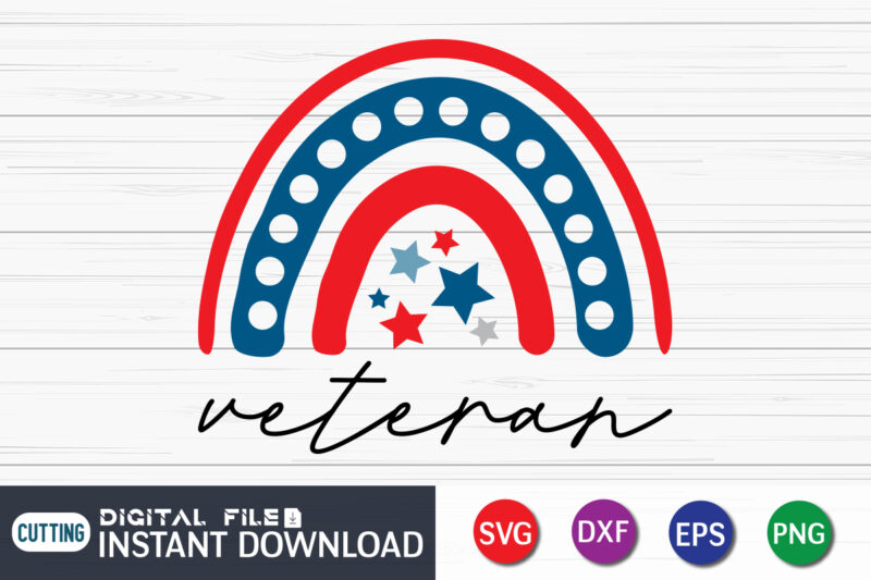 Veteran svg t shirt template vector