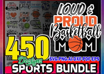 https://svgpackages.com 450 Designs Sports Bundle SVG, Sport Clipart SVG, Sport SVG, Svg File for Cutting Machine, Silhouette Cameo, Commercial Use, Digital Designs 945141389