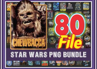 https://svgpackages.com 80 Designs Star Wars Vintage PNG Bundle, Star Wars Characters, Star Wars Png, Digital Print, Transparent Backgrounds, Instant Download 958720820