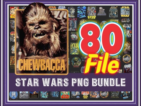 Https://svgpackages.com 80 designs star wars vintage png bundle, star wars characters, star wars png, digital print, transparent backgrounds, instant download 958720820