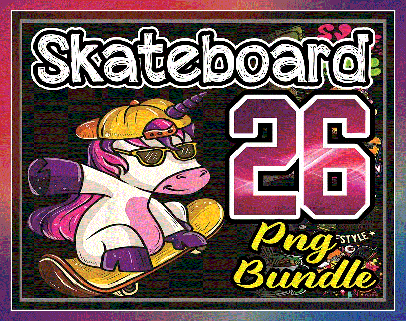 26 Bundle Skateboard Png, Skeleton Skateboard Png, Skateboarding Png, Skating Astronaut, Skateboarder Gift, vintage Skateboarding Png. 955114311