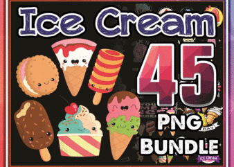 https://svgpackages.com Bundle 45 Ice Cream Png, Summer Ice Cream Png, Sweet Ice Cream Png, Chocolate, Mint Png, Colorful Ice Cream Png, Digital Download 965546063