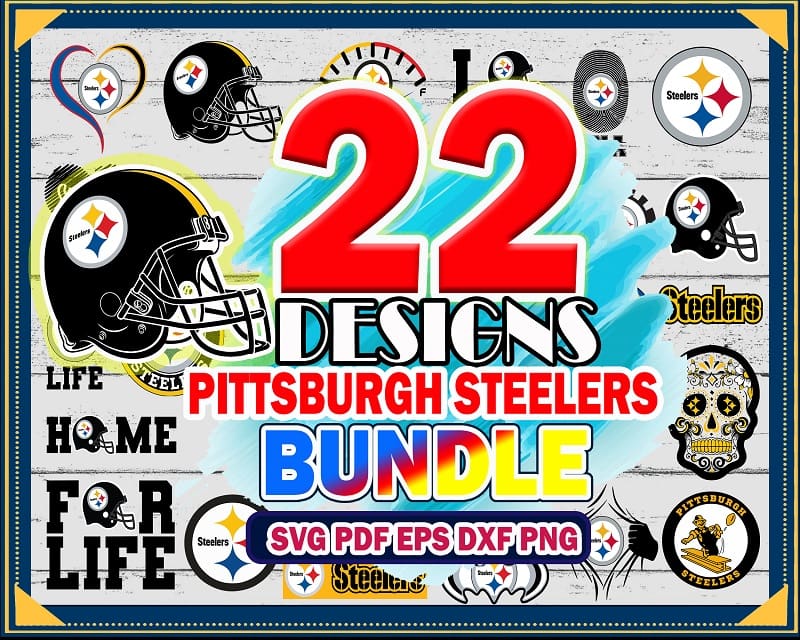 22 Pittsburgh Steelers Svg Bundle, Steelers Svg, Pittsburgh Steelers Logo, Steelers Clipart, Football SVG Bundle, Svg File For Cricut 975128853