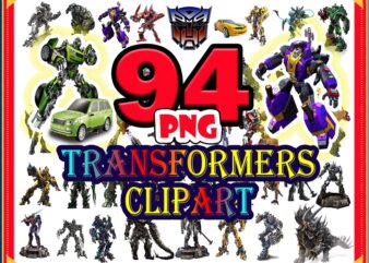 https://svgpackages.com 94 Transformers ClipArt- PNG Images Digital, Clip Art, Instant Download, Graphics Transparent Background Scrapbook 976047092