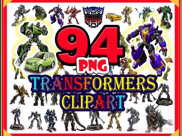 Https://svgpackages.com 94 transformers clipart- png images digital, clip art, instant download, graphics transparent background scrapbook 976047092