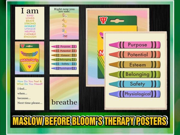 Https://svgpackages.com maslow before bloom therapy posters, grounding, play therapy, playroom, counseling, affirmations, rainbow, statements, printable download 976344671 graphic t shirt Https://svgpackages.com maslow before bloom therapy posters, grounding, play therapy, playroom, counseling, affirmations, rainbow, statements, printable download 976344671 graphic t shirt
