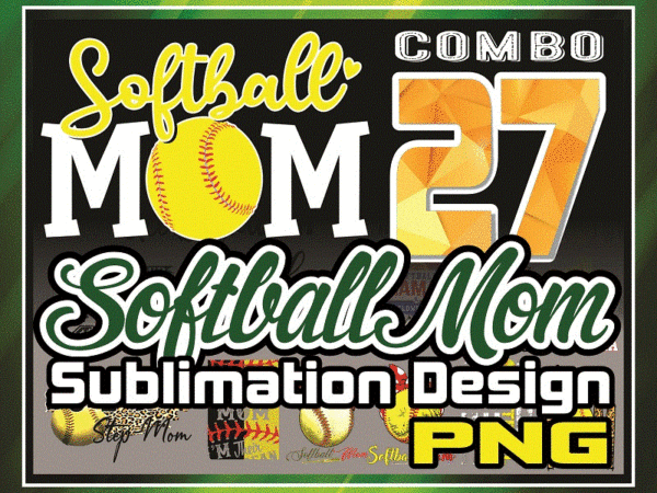 Https://svgpackages.com combo 27 design png, softball mom sublimation design downloads funny mom bun hair sunglasses headband mom life png, commercial use 976649946