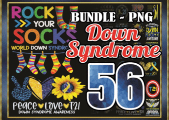 https://svgpackages.com Bundle 56 Bundle Down Syndrome Png, World Down Syndrome Day Png, Blue And Yellow Ribbon, Down Syndrome Awareness Png, Down Syndrome Mom. 977594599 graphic t shirt