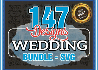 147 Designs Wedding Svg, Bride Svg, Wedding Svg Files, Bridesmaid Svg, MR And Mrs Svg, Bridal Shower Svg, Bridal Party Svg, Groom Svg 735068087