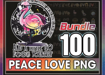 https://svgpackages.com Bundle 100 Peace Love PNG, Peace Love And Hope Png File, Sunflower Png Download, Digital Print Design Sublimation Digital, Instant Download 929392492