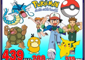 https://svgpackages.com 439 Pokemon Bundle, Pokemon Characters, Pokemon Gotta Catch’em All, Pokemon Clipart, Pokemon Images, Pikachu Svg, Pokemon Cut File 925383892 graphic t shirt