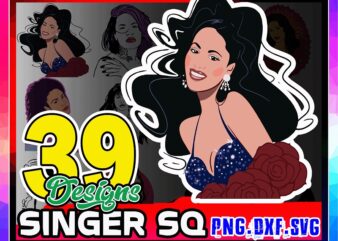 https://svgpackages.com 39 Singer SQ Bundle, Selena Quintanilla Images, Singer Images, Singer’s Portraits Bundle, Svg Dxf Png, Cricut File, Digital Download 947156285