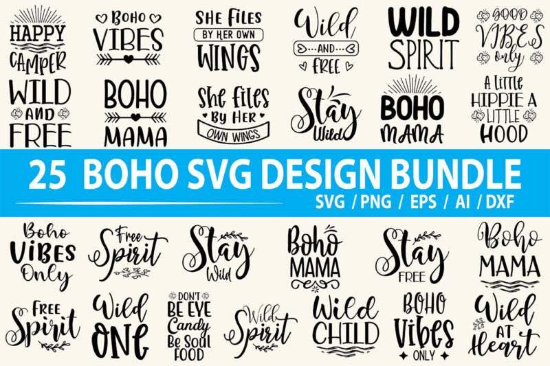 Boho SVG Bundle