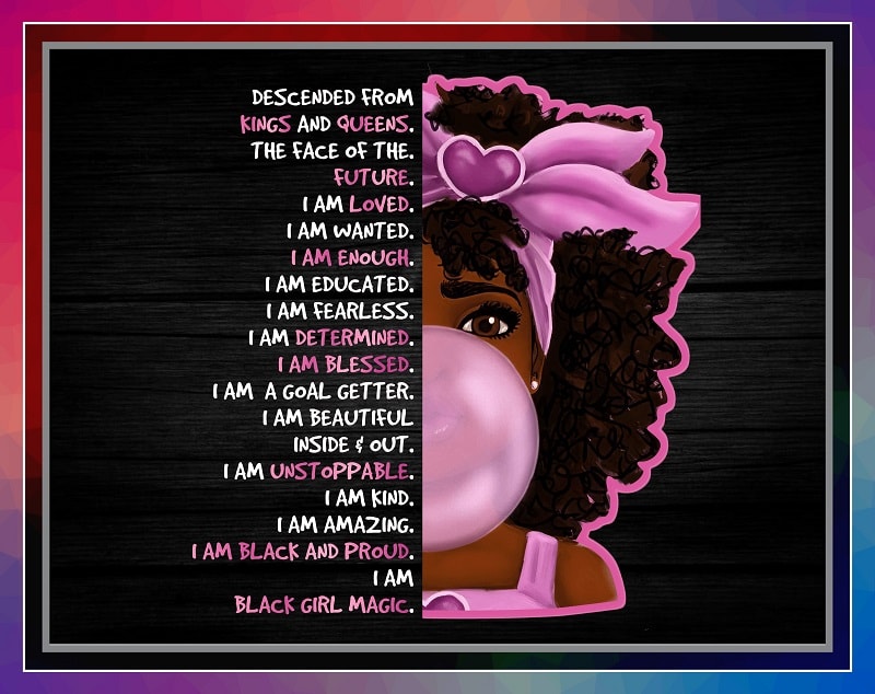 I Am Black Girl Magic Png, Cute Black Girl, Black Women, Black Melanin Png, Black Girls, Black Beauty, Funny Saying Png, Digital Download 861797277
