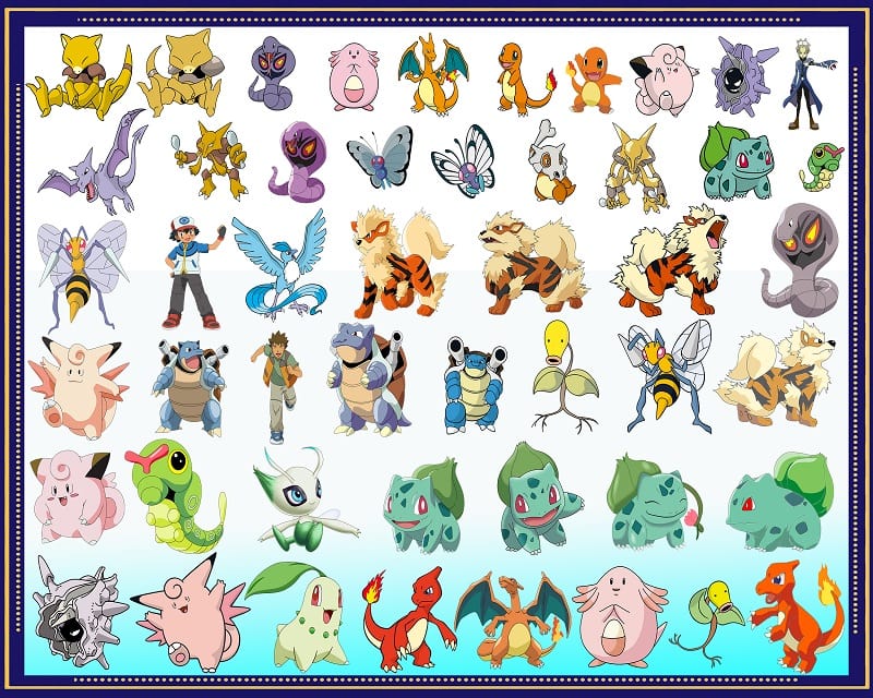 439 Pokemon Bundle, Pokemon Characters, Pokemon Gotta Catch’em All, Pokemon Clipart, Pokemon Images, Pikachu Svg, Pokemon Cut File 925383892