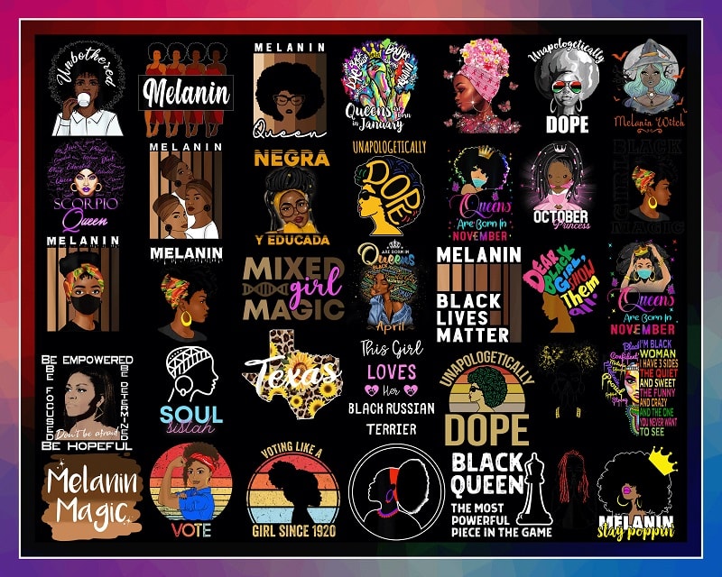 107 Afro Women Png Bundle, Afro Girl png, Black Women Strong png, Black Queen Bundle, Black Girl, Black Queen Png, Digital Download 931305538
