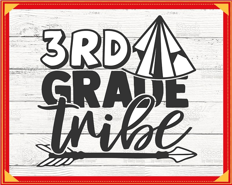 School Tribes SVG Bundle, 1st Grade – 2nd Grade – 3rd Grade – 4th Grade – 5th Grade Tribe, School Tribe, Kindergarten Tribe, Commercial Use 813810562