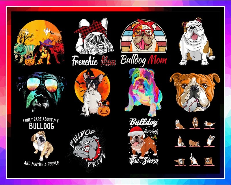 40 Bulldog PNG Bundle, Bulldog Mom, Frenchie Mom, The Boss Png, Funny Dogs, Cute dogs, Bulldog Meme, Bulldogs Lovers, Digital Download 876521028