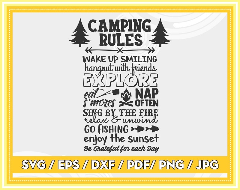 Camping SVG Bundle, Camp Life SVG Cut Files, Commercial Use,Instant Download, Summertime Adventure SVG Bundle,Printable Vector Prints 693608612