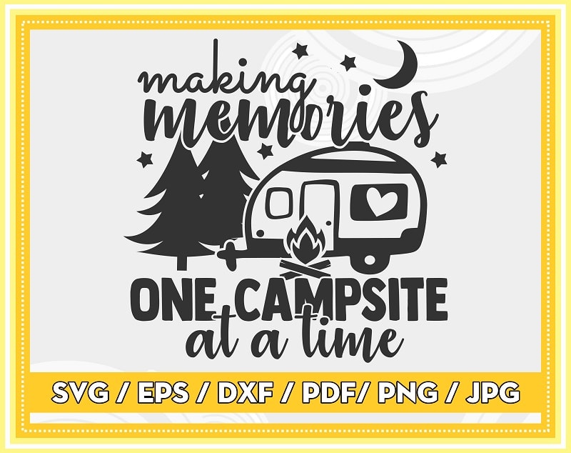 Camping SVG Bundle, Camp Life SVG Cut Files, Commercial Use,Instant Download, Summertime Adventure SVG Bundle,Printable Vector Prints 693608612