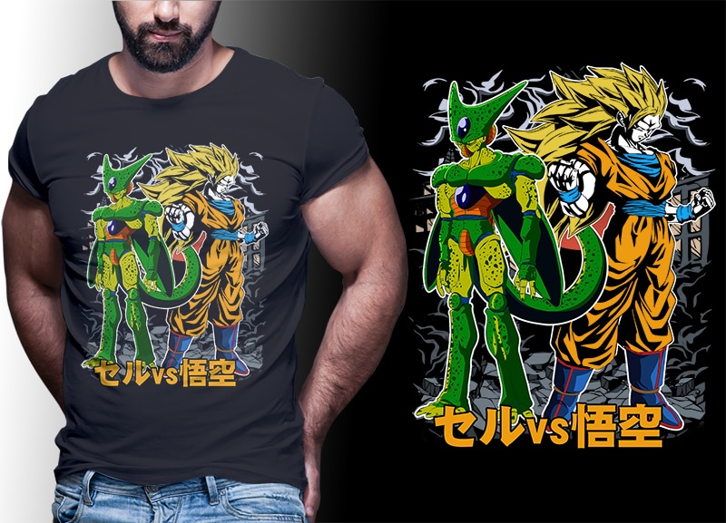 91 ANIME MIX tshirt designs bundle editable PART# 03