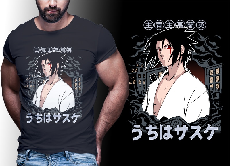 91 ANIME MIX tshirt designs bundle editable PART# 03