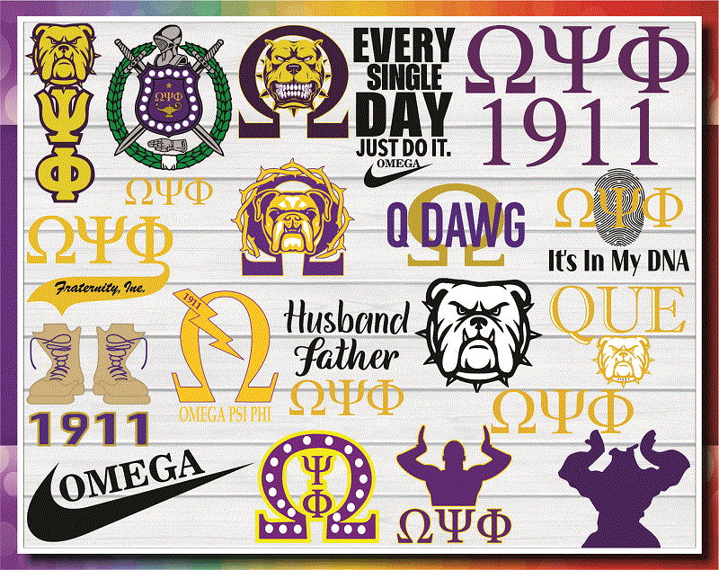 19 Designs Omega Psi Phi Svg Bundle, Omega Psi Phi SVG, PNG and JPEG file formats, Fraternity Digital downloads 899778364