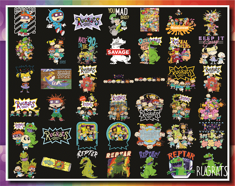 Combo 161 Rugrats png Bundle, Rugrats Friends, Tommy Chuckie Finster, Nickelodeon, Tumbler, Decal, Sublimation Rugrats, Digital download 1006831737