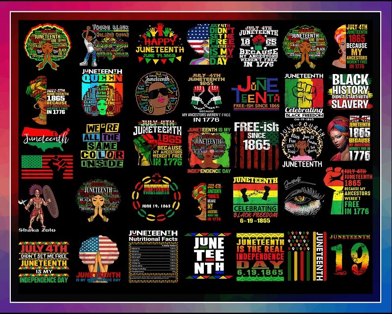 Bundle 49 Juneteenth PNG, Juneteenth Americans Independence 1865 png, Black History, Black Flag Pride, Black Lives Matter, Digital Download 1005097640