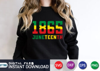 1865 Juneteenth SVG shirt, Juneteenth free-ish since 1865 t shirt vector, freedom day flag shirt, juneteenth shirt, free-ish since 1865 svg, black lives matter shirt