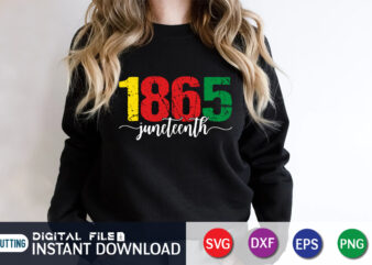 1865 Juneteenth SVG Shirt, Juneteenth free-ish since 1865 t shirt vector, freedom day flag shirt, juneteenth shirt, free-ish since 1865 svg, black lives matter shirt