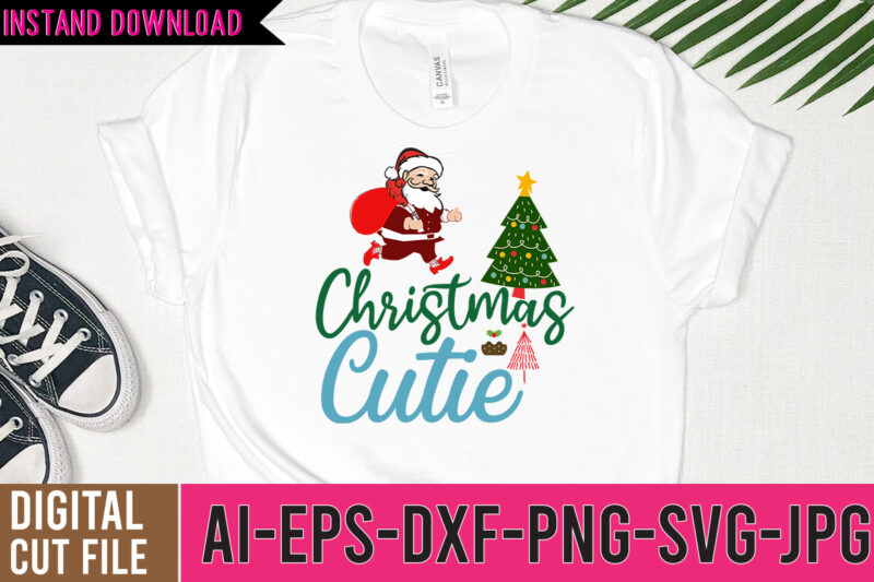 Christmas Cutie Tshirt Design ,Christmas Cutie SVG Cut File , christmas tshirt design, christmas shirt designs, merry christmas tshirt design, christmas t shirt design, christmas tshirt design for family, christmas