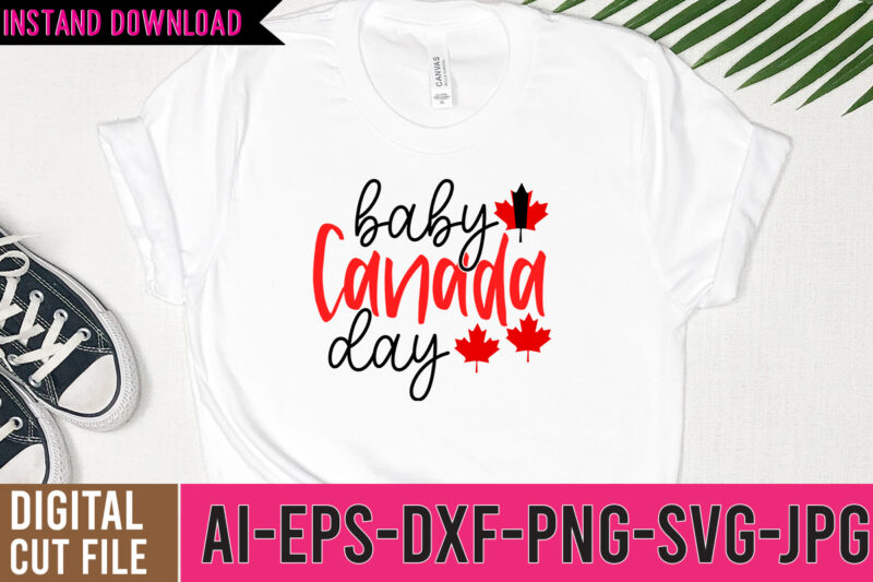 Baby Canada Day SVG Cut File , Baby Canada Day SVG Design , Canadian boys rocks tshirt design ,canadian boys rocks svg cut file , canadian svg bundle , canada