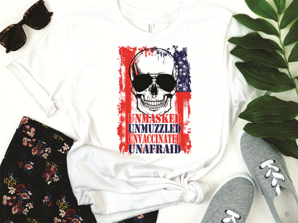 Unmasked skull png, black sunglasses, 4th of july png,usa flag png, sublimation design, digital download 1009422342