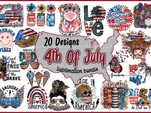 4th of july sublimation bundle