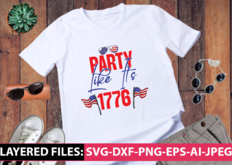 Party Like Its 1776 vector t-shirt design