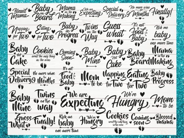 120 designs funny pregnancy svg bundle, pregnant women clip art, pregnancy announcement png for sublimation, instant download cb1024244738