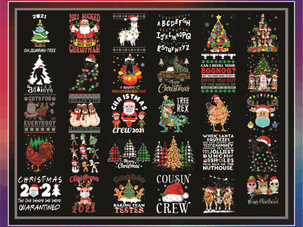 Bundle 120 designs christmas png, funny christmas png, watercolor png, winter png, xmas png, tree rex png, chsitmas bundle, instant download 897569099