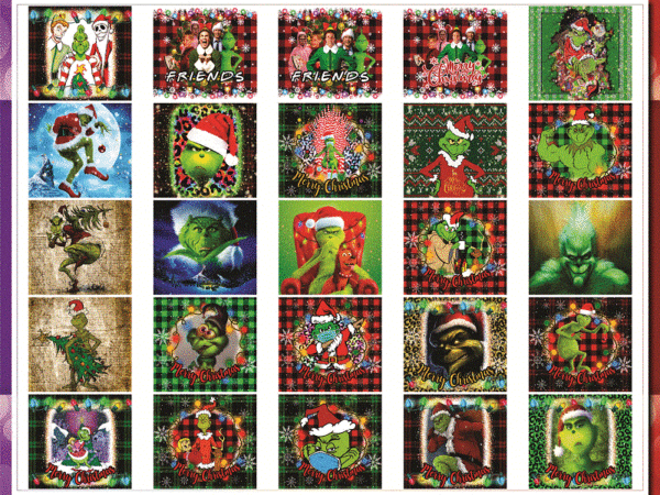 Over 50 designs grinch christmas tumbler png – christmas 2021 tumbler png, 20 oz skinny digital file, tumbler digital, combo tumbler digital 8808122011