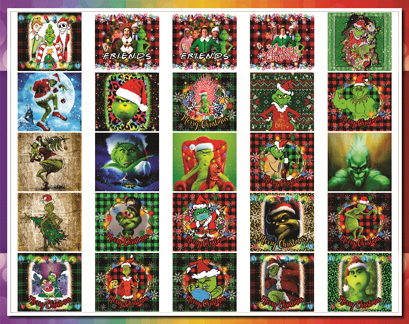 Over 50 Designs Grinch Christmas Tumbler PNG – Christmas 2021 Tumbler PNG, 20 oz Skinny Digital File, Tumbler DIgital, Combo Tumbler Digital 8808122011