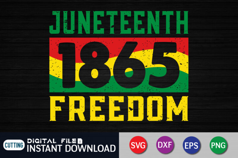 Juneteenth 1865 Freedom Day SVG shirt, reedom day flag shirt, juneteenth shirt, free-ish since 1865 svg, black lives matter shirt
