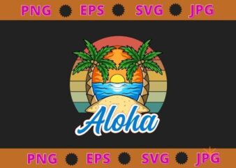 This Is My Hawaiian Shirt Luau Aloha Hawaii Beach Pineapple T-Shirt design svg, funny, saying, cute file, screen print, print ready, vector eps, editable eps, shirt design png, quote,